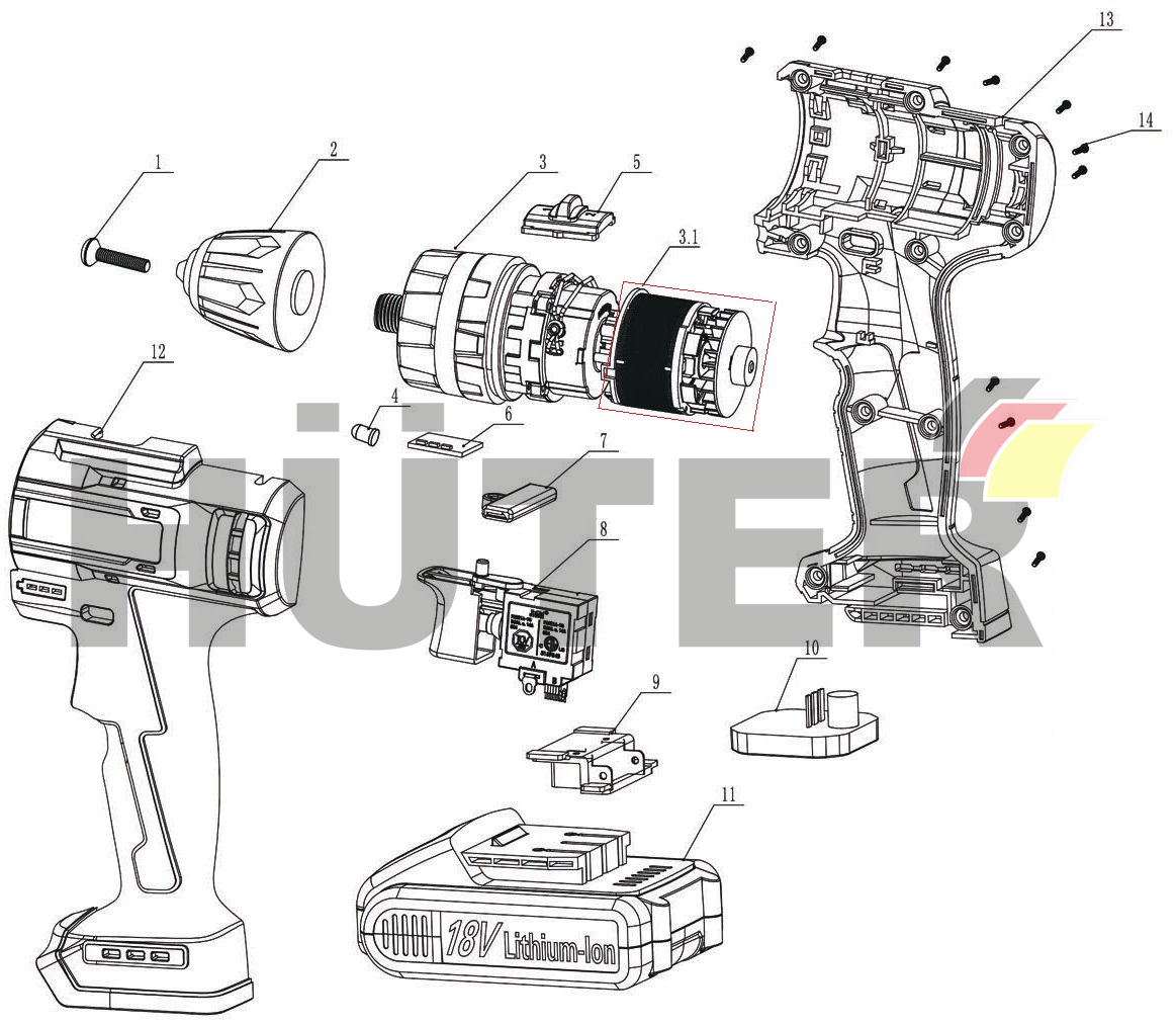 ДА-18Л-2КУБ Вихрь KPV 72/14/23