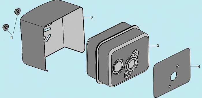 16 ГЛУШИТЕЛЬ КУЛЬТИВАТОР CHAMPION ВC5602 до 2018 ГОДА